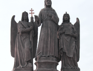 Restaurování sochy sv. Františka Serafínského